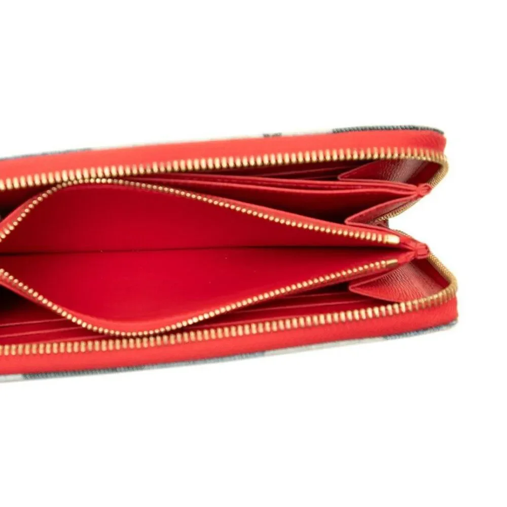 Louis Vuitton Zippy Wallet Patchwork Monogram Denim